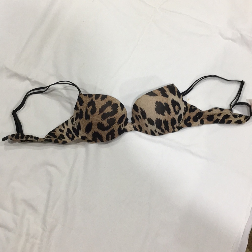 Victoria Secret Padded Demi Bra leopard